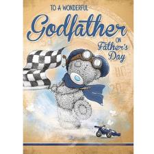 Wonderful Godfather Me to You Bear Fathers Day Card Image Preview